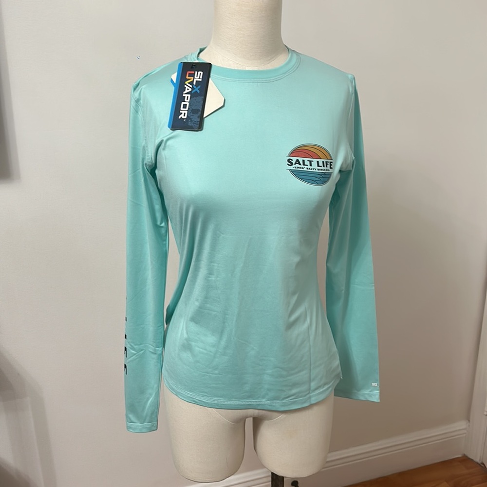 Salt life women long sleeve shirt new with tag